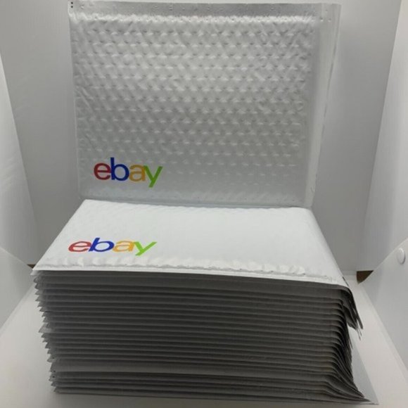 ebay Other - EBAY BRANDED 15pc LOT 6.5 x 9.25 Padded Bubble Mailers Self Seal~COLOR LOGO**NEW